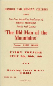 The Old Man of the Mountains 1953 Flyer