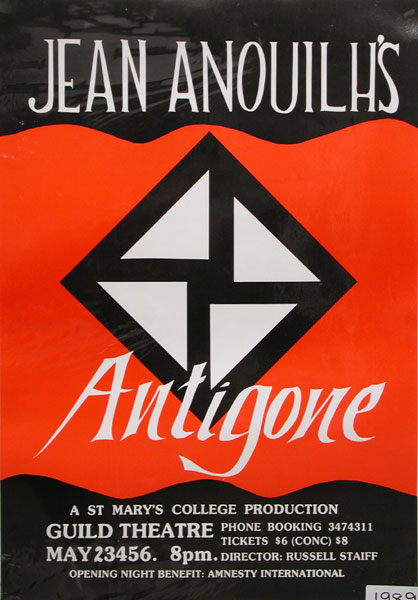 Antigone 1989 Poster