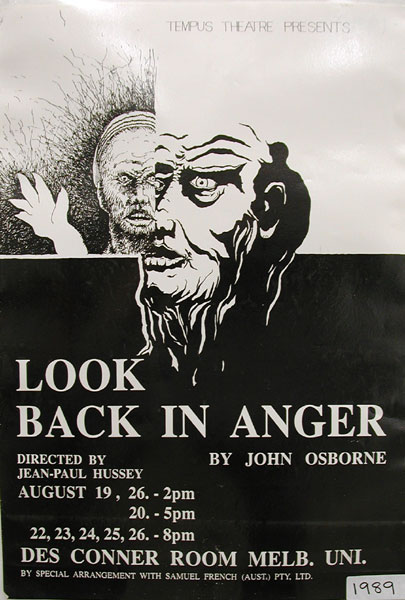 Look Back In Anger Poster