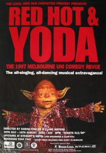 Red Hot and Yoda Comedy Revue 1997 Poster