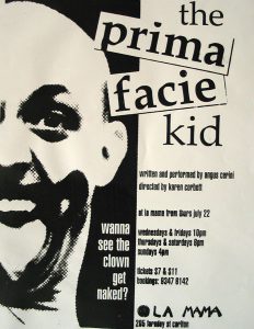 The Prima Facie Kid 1999 Poster