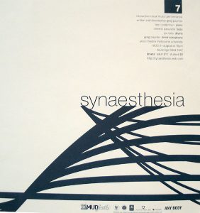 Synaesthesia 1999 Poster
